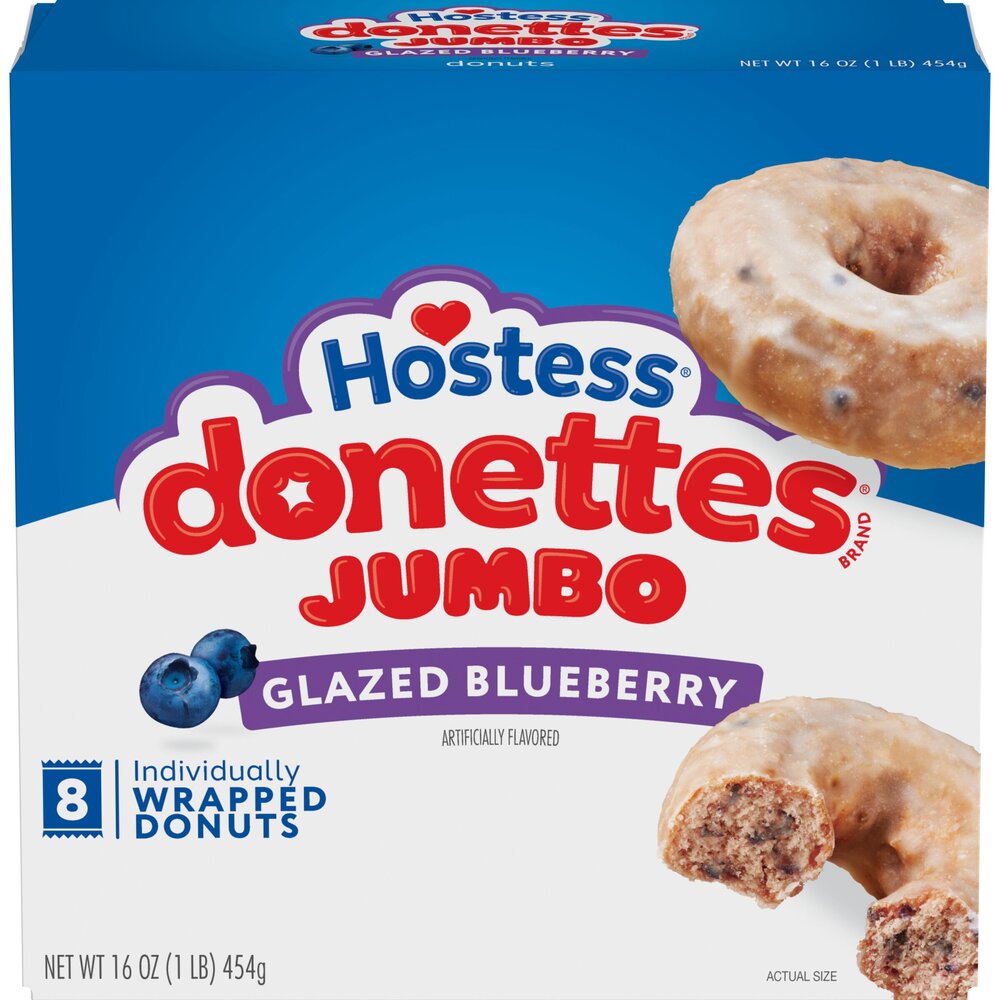 Jumbo Donettes® Glazed Blueberry